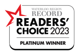 Icon for Waterloo Record Reader's Choice 2023 Platinum Winner 2023 for Victoria Place Retirement Community in Kitchener-Waterloo