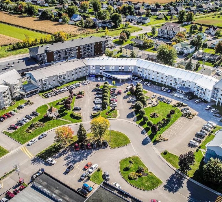 Reirement Community in Becancour aereal view